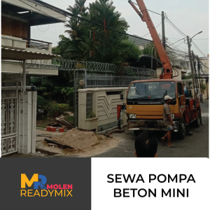 Pompa Beton Mini | Fleksibel dan Praktis untuk Akses Lokasi Sempit!