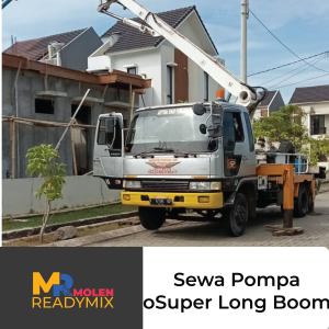 Pompa Super Long Boom | Pilihan Terbaik untuk Gedung Bertingkat Tinggi!