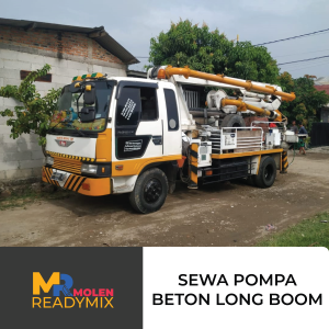 Sewa Pompa Beton Long Boom | Solusi Efisien Pengecoran Cepat dan Akurat